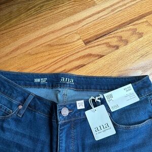 A.N.A Mid rise skinny jeans size 16W